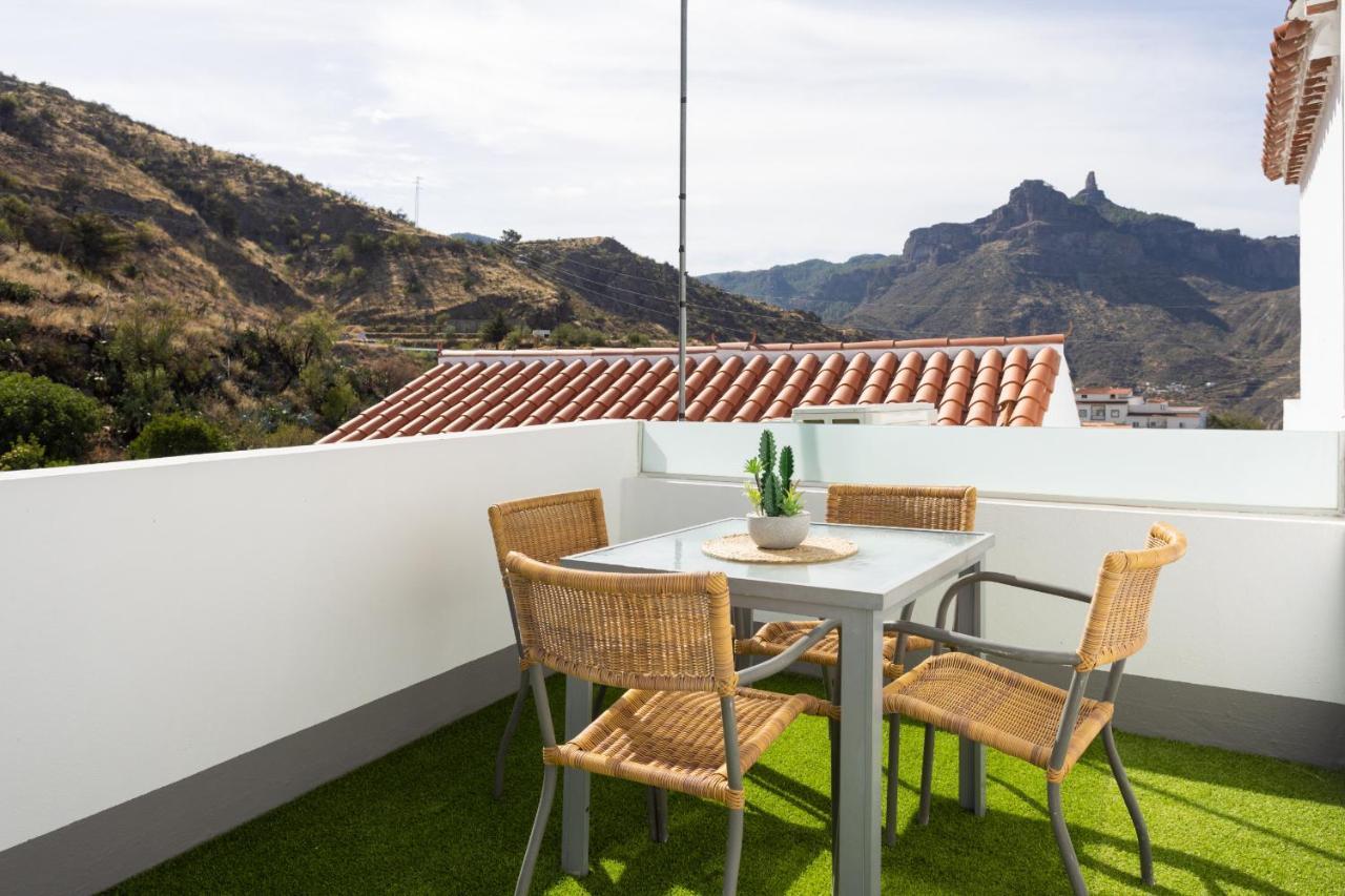 Casa Evaristo With Roque Nublo View Tejeda  Exteriér fotografie