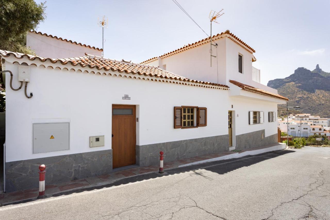 Casa Evaristo With Roque Nublo View Tejeda  Exteriér fotografie