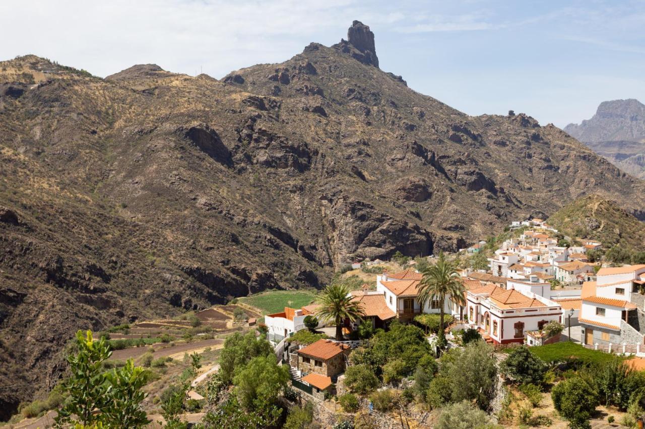 Casa Evaristo With Roque Nublo View Tejeda  Exteriér fotografie