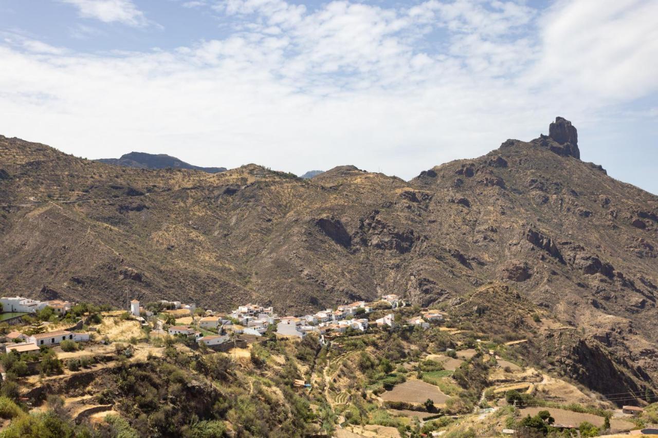 Casa Evaristo With Roque Nublo View Tejeda  Exteriér fotografie