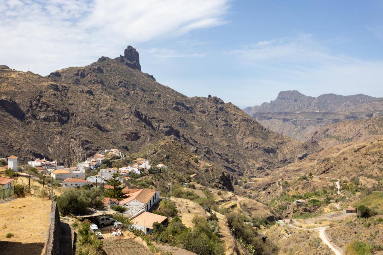 Casa Evaristo With Roque Nublo View Tejeda  Exteriér fotografie